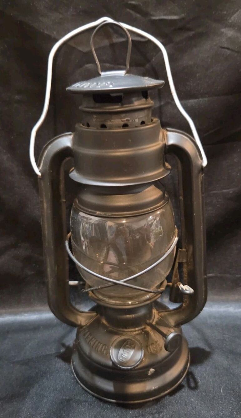 Lamplight Farms Black Kerosene Lantern 9.5 In